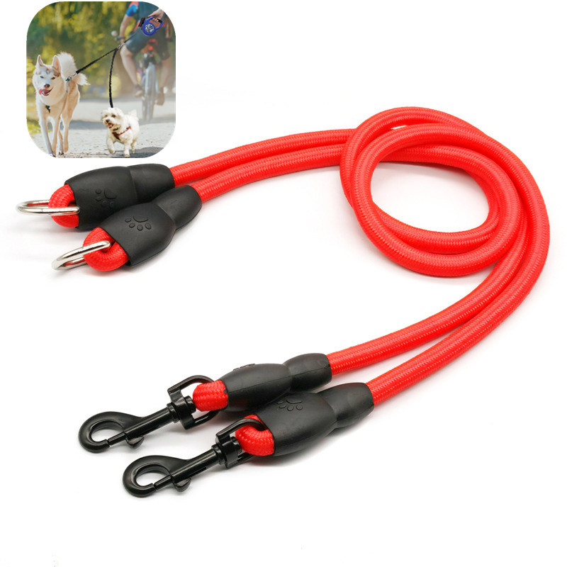 Leather Strap Quick Release - Köpek tasma çift tasmalar yürüyüş köpekler