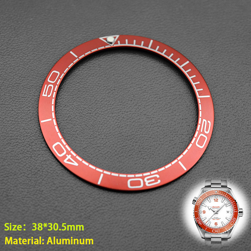 Omega Watch Seamaster - 38*30.5mm izle eğimli alüminyum çerçeve eklemek