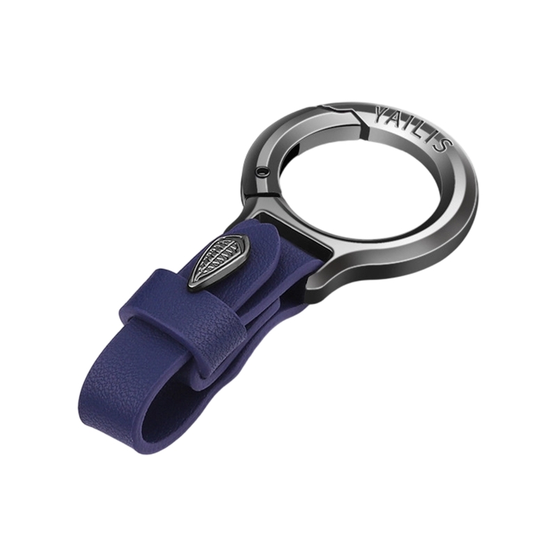 Leather Strap Quick Release - QM08 Alaşımlı Anahtarlık Araba Ve Ofis