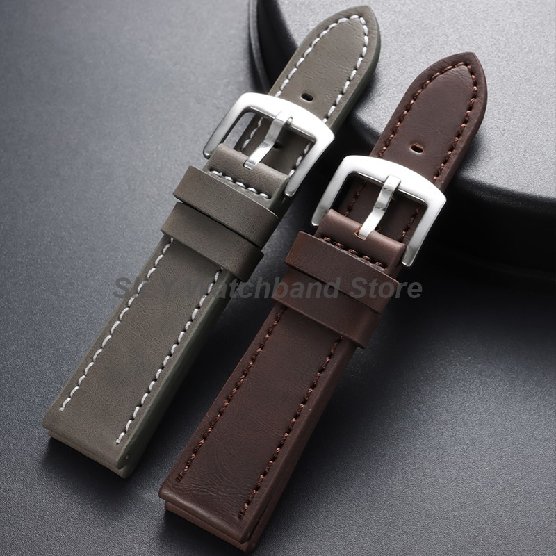 Suede Strap Watch - Hakiki Deri Kordonlu Saat 18mm 20mm