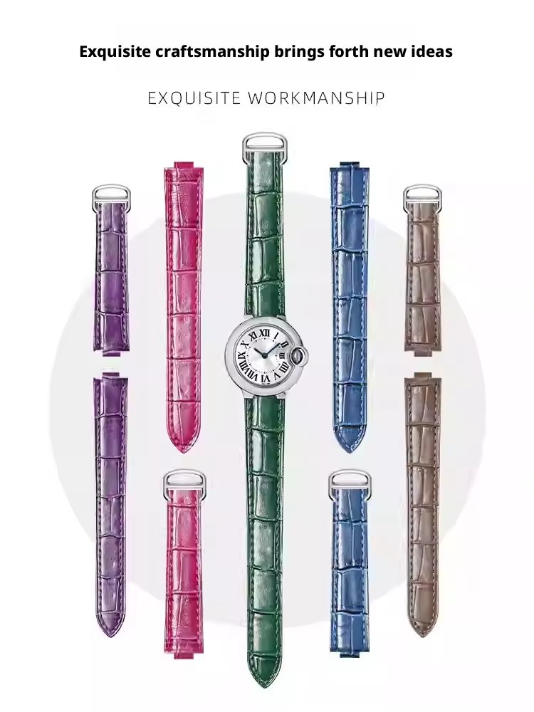 Cartier Watch Ballon Bleu - Cartier BALLON BLEU için deri saat