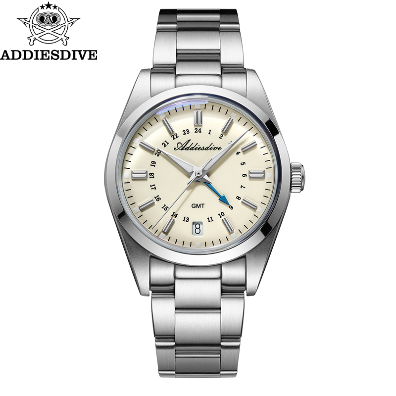 Stainless Bracelet Diver - ADDIESDIVE Sıcak Marka 36mm Lüks GMT