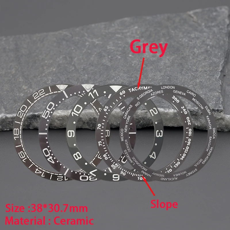 Omega Watch Seamaster - 38*30.7mm İmitasyon Meteorit Gri Seramik Çerçeve