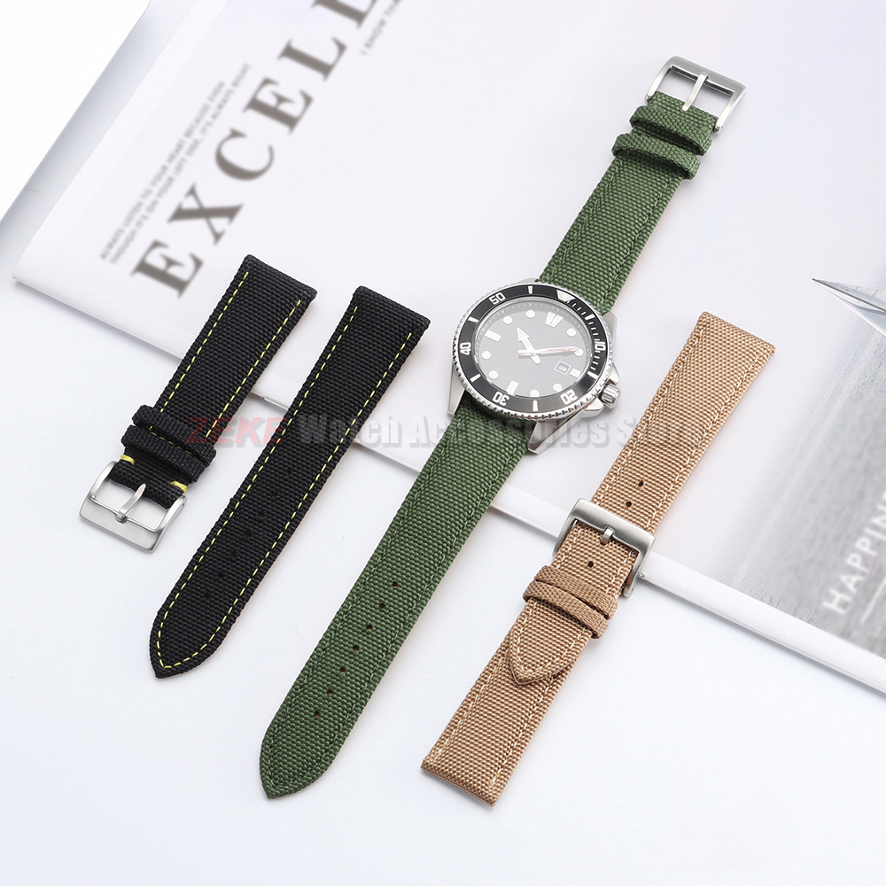 Su geçirmez Yelken Bezi Saat K - Leather Strap Quick Release incelemesi ve fiyatı