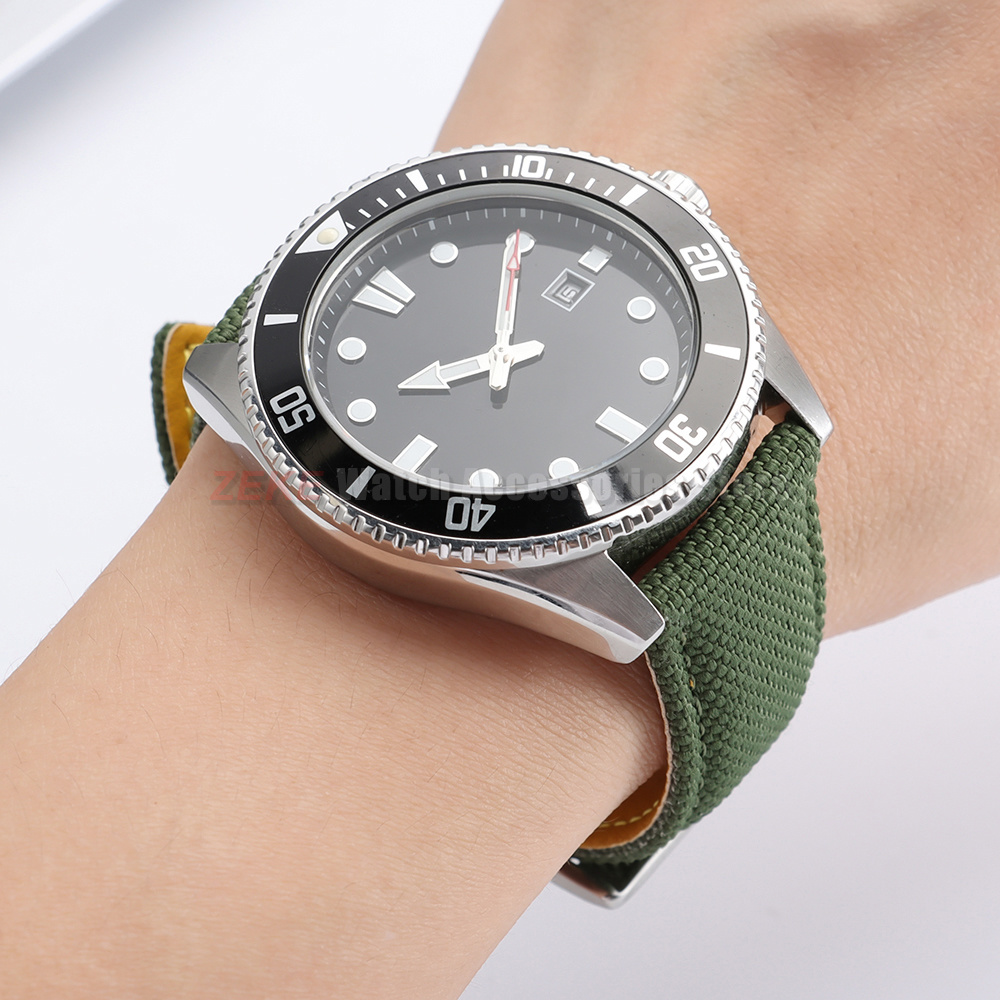 Su geçirmez Yelken Bezi Saat K - Leather Strap Quick Release incelemesi ve fiyatı