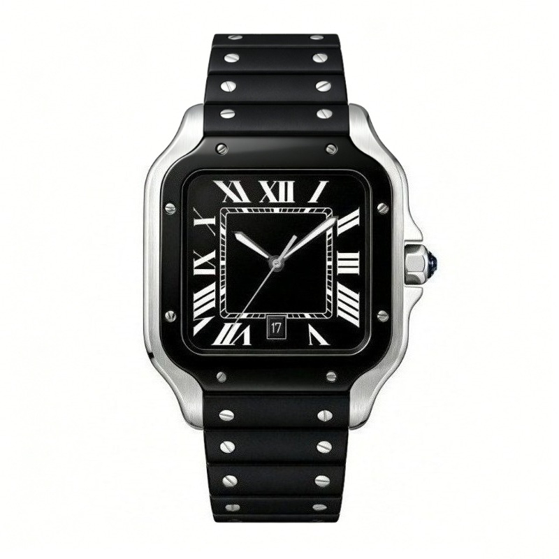 Yeni Lüks Erkek Kuvars Saat Kl - Cartier Watch Santos incelemesi ve fiyatı