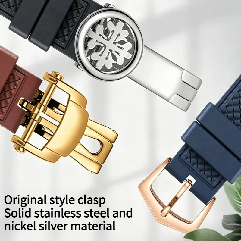 Flor kauçuk saat kayışı toz to - Patek Philippe Watch Calatrava incelemesi ve fiyatı