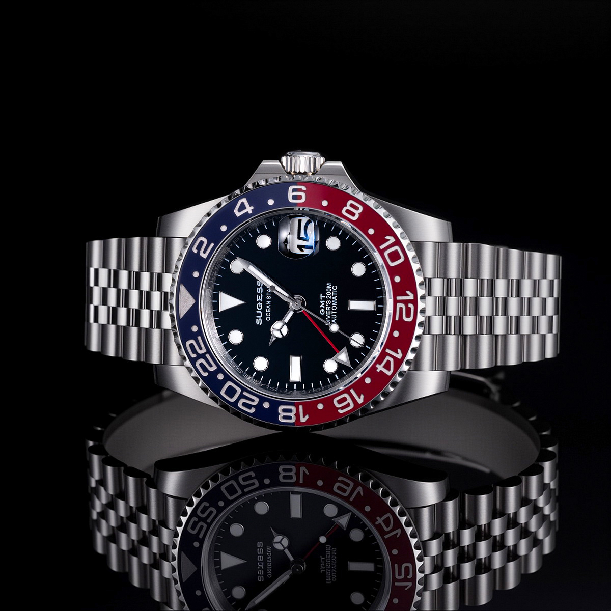 Sugess GMT Erkek Dalış Saati O - Rolex Watch Submariner incelemesi ve fiyatı