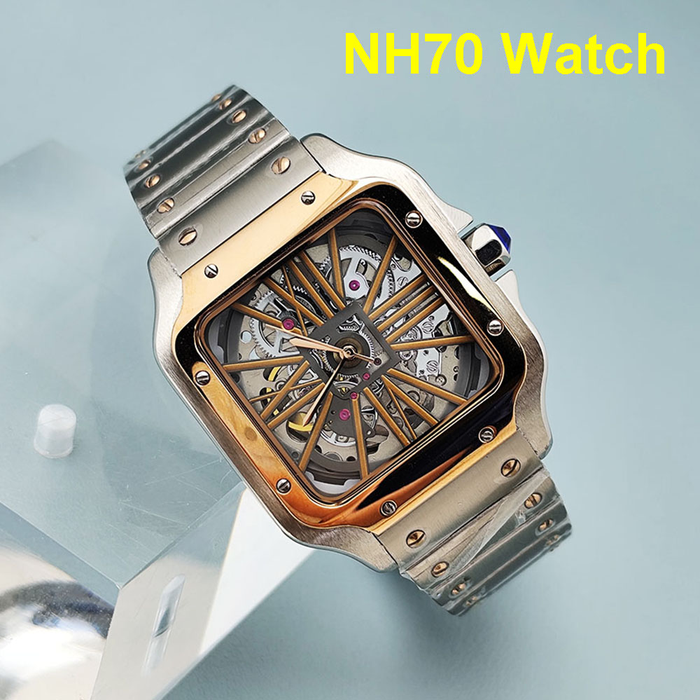 NH70 izle erkek saati otomatik - Cartier Watch Santos incelemesi ve fiyatı