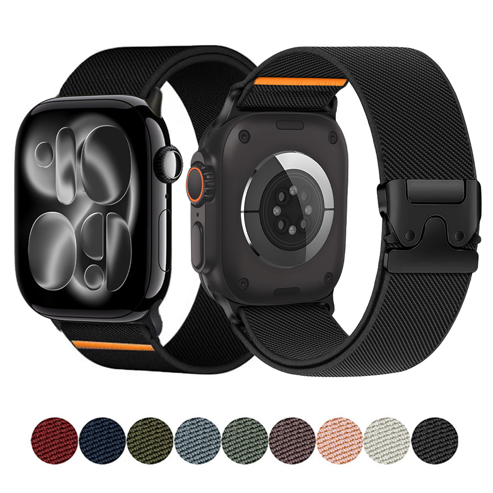 Apple Watch Ultra 3 49mm, iWat - Parachute Strap Elastic incelemesi ve fiyatı