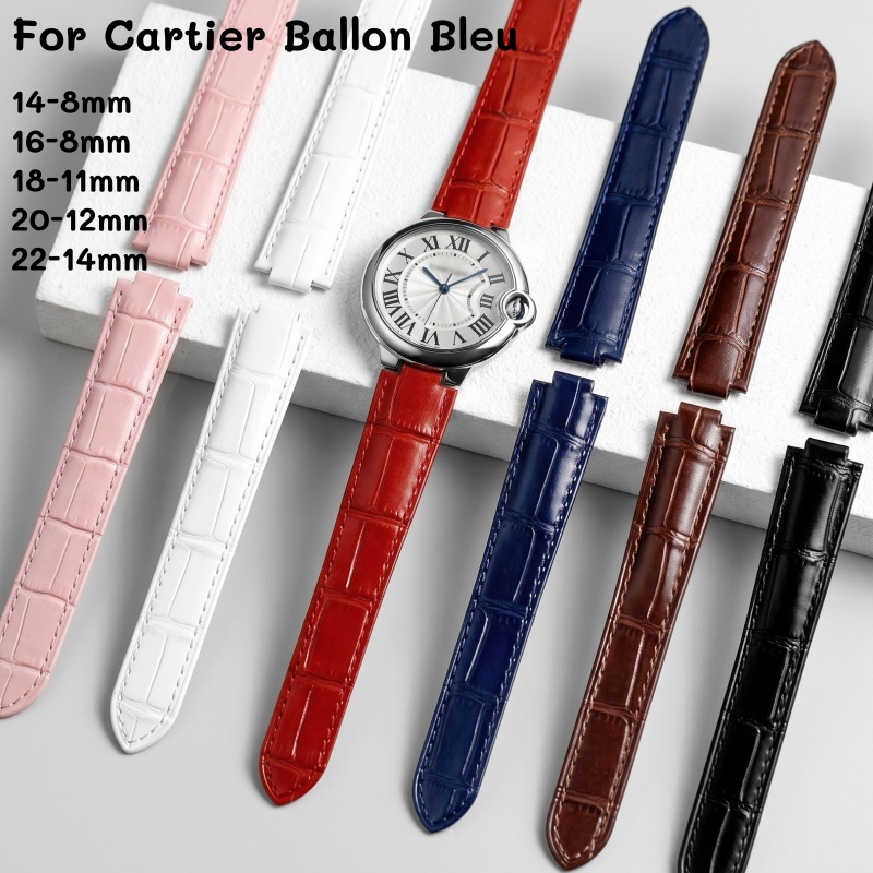 Deri saat kayışı çift dışbükey - Cartier Watch Ballon Bleu incelemesi ve fiyatı