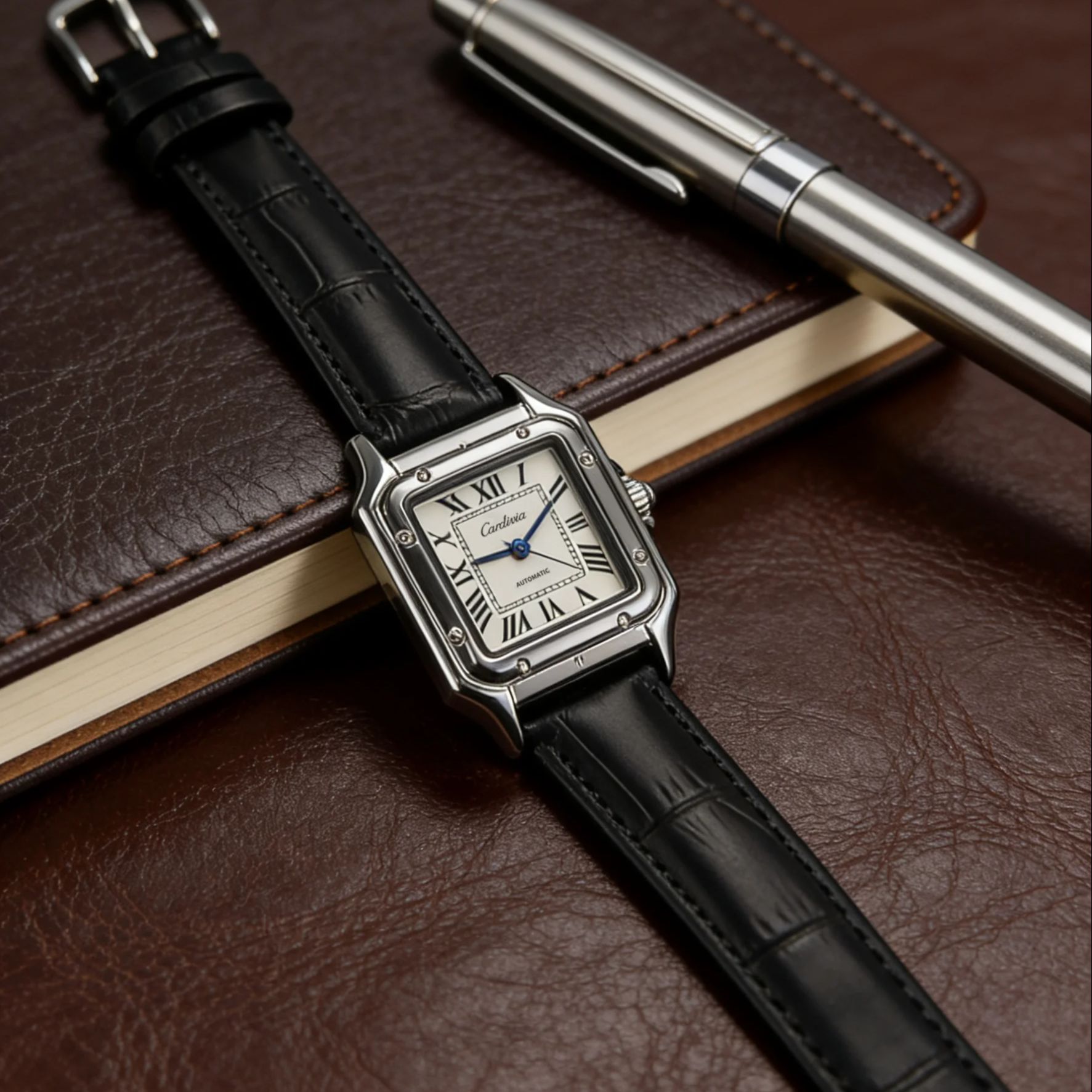 Retro Kare Kadın Kuvars Saati, - Cartier Watch Santos incelemesi ve fiyatı