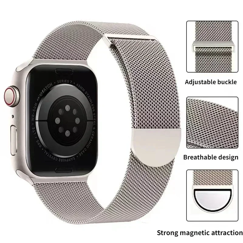 Manyetik Döngü Kayışı Apple wa - Milanese Loop Magnetic incelemesi ve fiyatı
