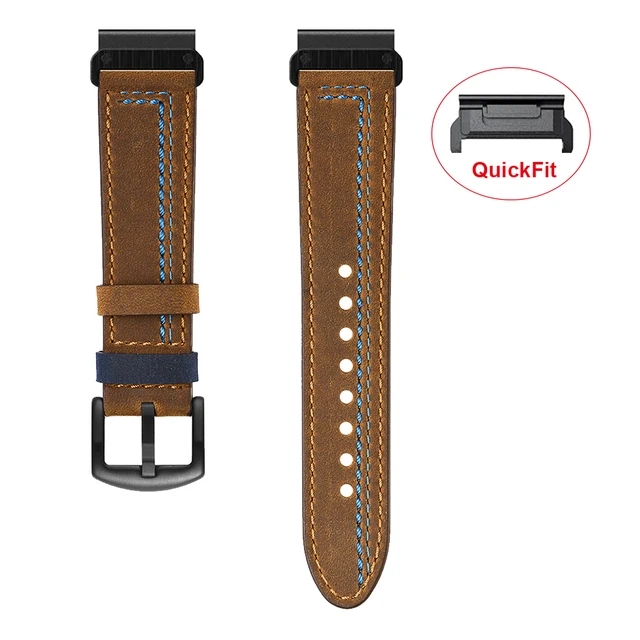 22mm 26mm Hakiki Deri Kayış Ga - Leather Strap Quick Release incelemesi ve fiyatı