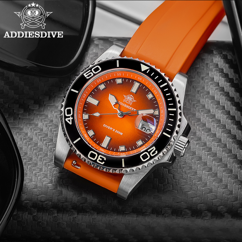 ADDIESDIVE erkek saati Kuvars  - Rolex Watch Submariner incelemesi ve fiyatı