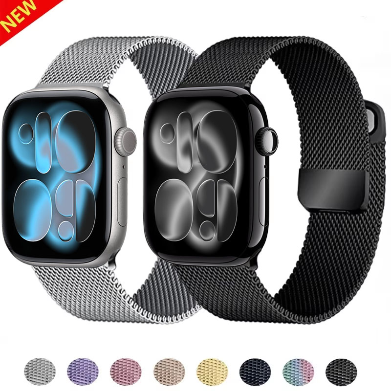 Apple Watch Ultra 9 8 7 6 5 SE - Milanese Loop Magnetic incelemesi ve fiyatı
