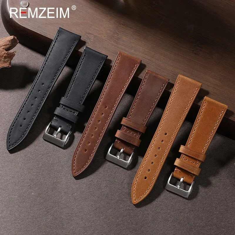 Çılgın at tutuşunu deri izle S - Leather Strap Quick Release incelemesi ve fiyatı