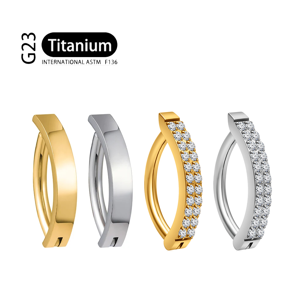 G23 Titanyum Piercing 14G Çift - Curved Spring Bar incelemesi ve fiyatı