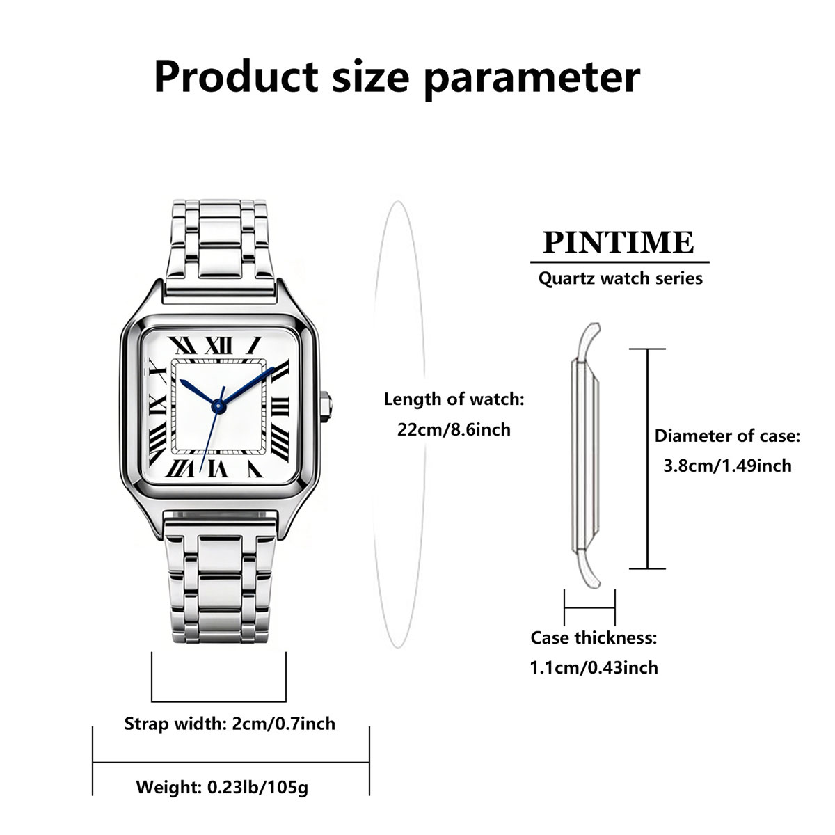 Bayanlar için Kare Lüks Saat,  - Cartier Watch Santos incelemesi ve fiyatı