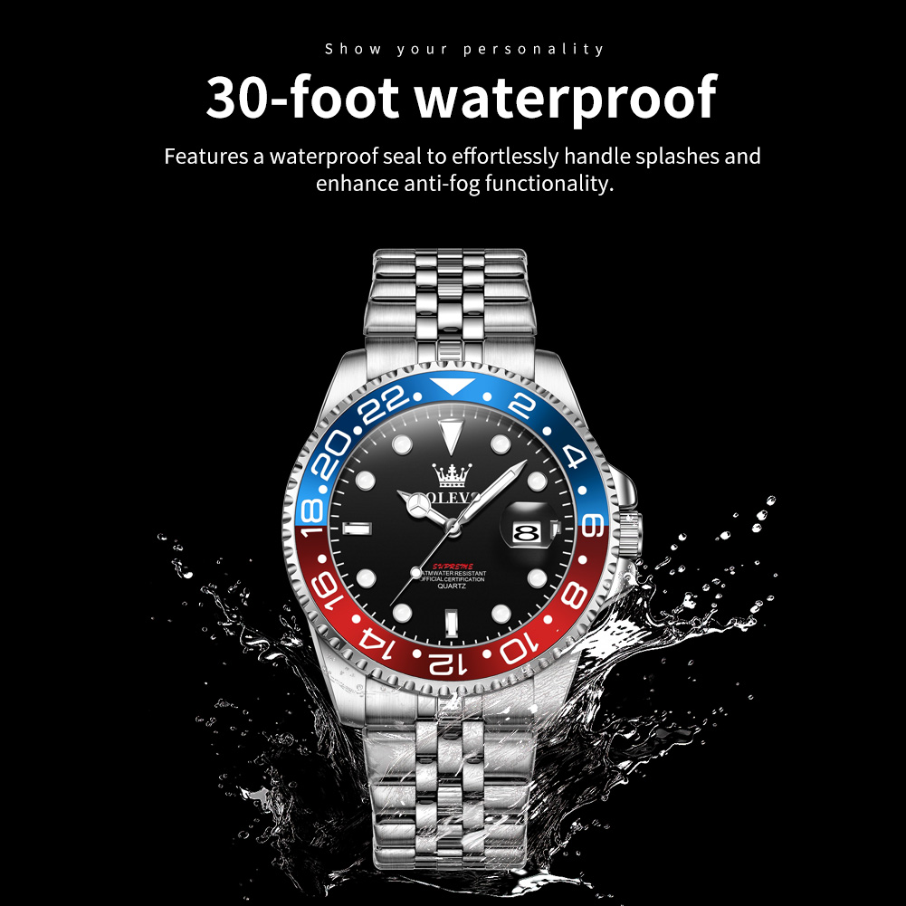 OLEVS 5657 Erkek Saati Orijina - Rolex Watch Submariner incelemesi ve fiyatı
