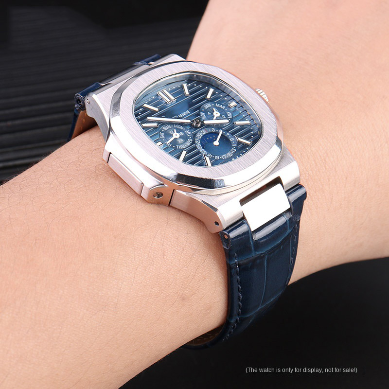 25X13mm çentik hakiki deri saa - Patek Philippe Watch Nautilus incelemesi ve fiyatı